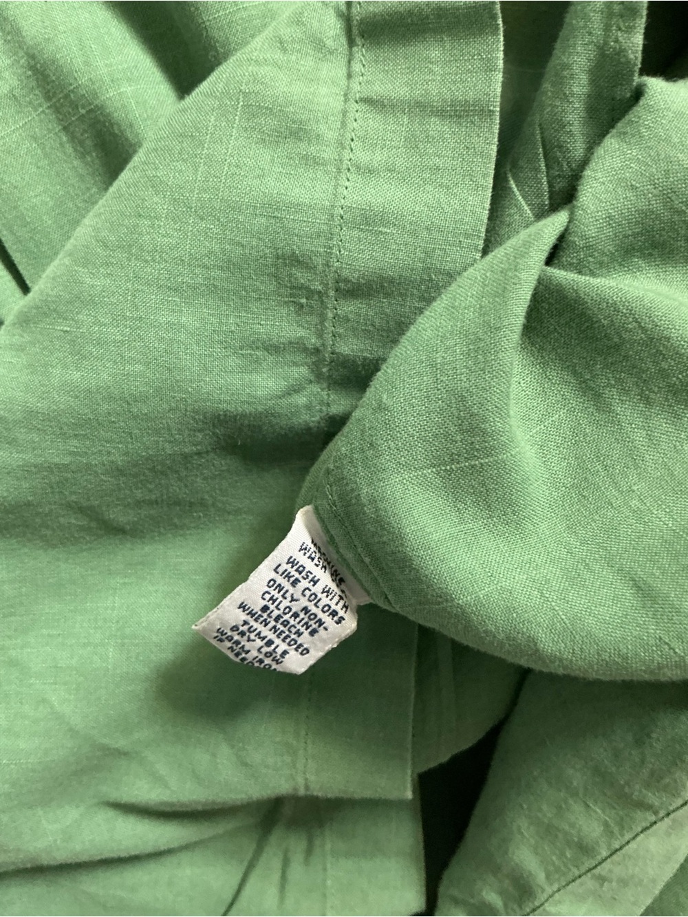 Polo by Ralph Lauren Green Button-Down Shirt - Picture 4 of 6